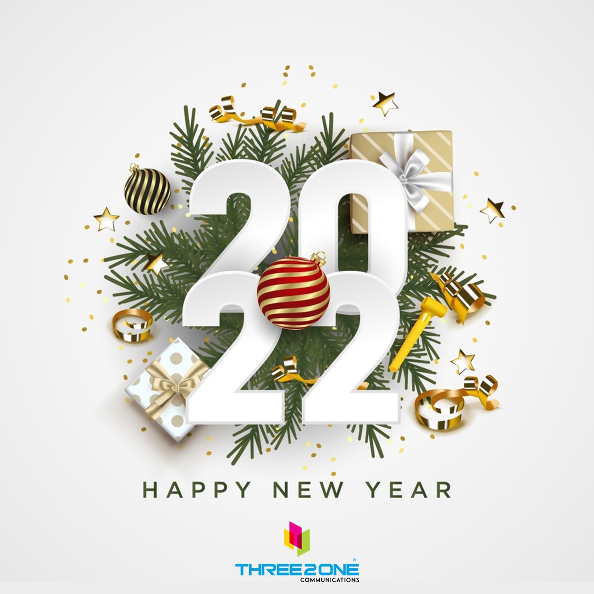 Three2oneComm's tweet photo. Happy New Year Everyone! May the coming year be full of grand adventures and opportunities which bring you happiness, peace, and prosperity. Wishing you a joyous 2022! https://t.co/gy52YWOdLk