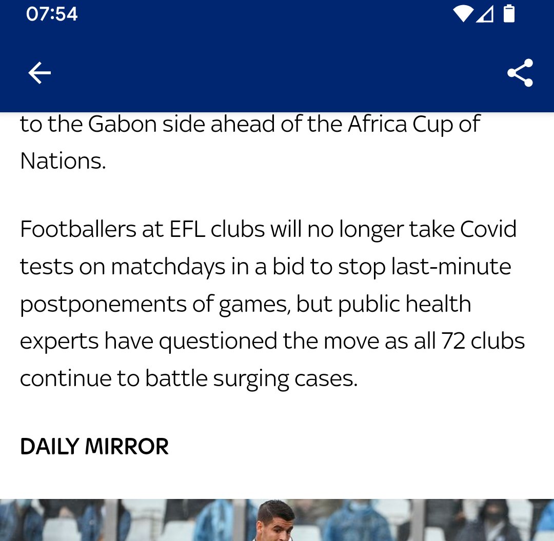 #EFL 'we stop testing them, then they stop having covid...' 🤔 Root cause too problematic? Just move the goalposts. Nice guys. #skysportsnews