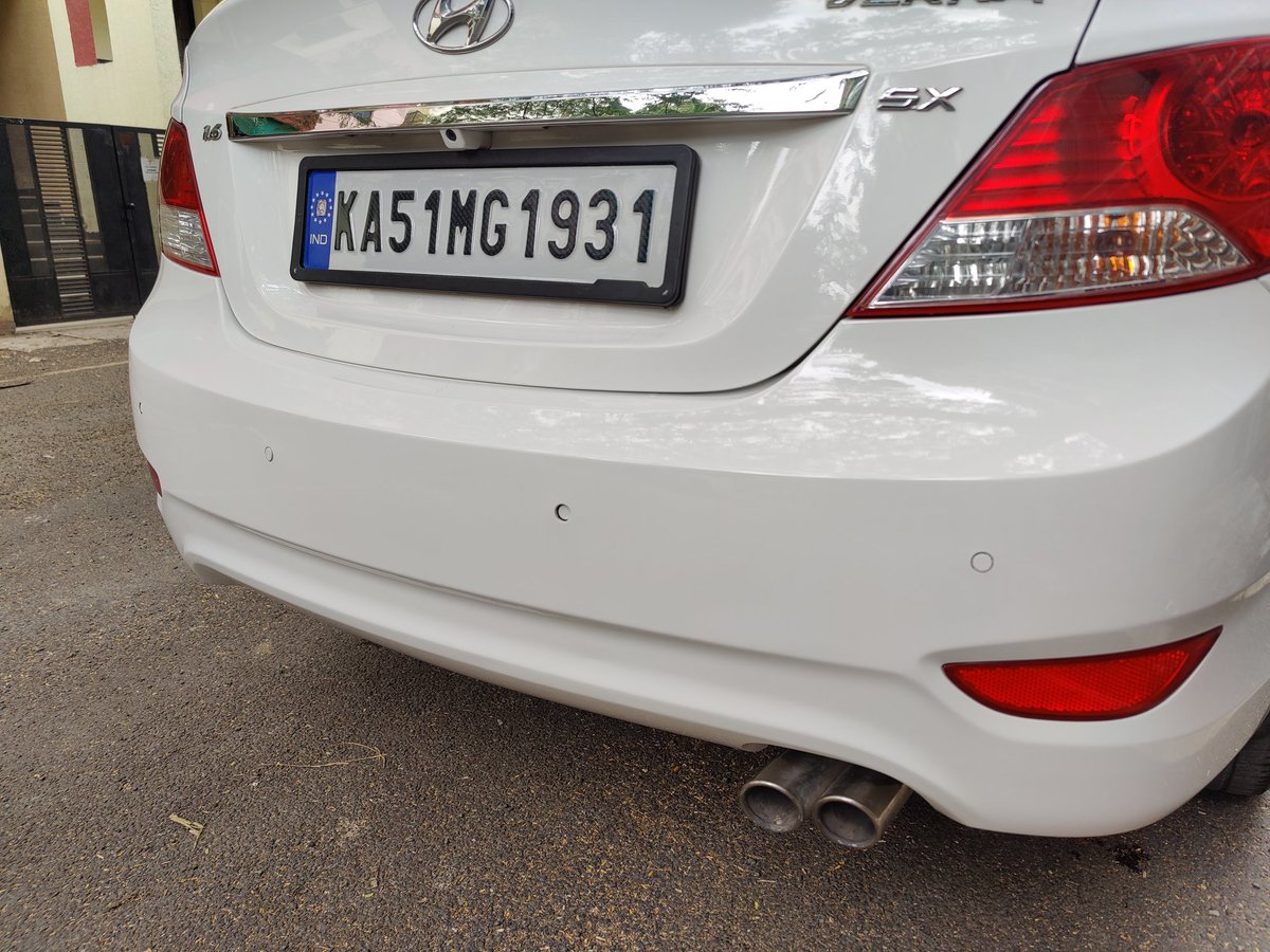 onesavageclown's tweet photo. The car was picked up for repair on 28th December 2021, and returned today on 31st December 2021. As you can see in pic, repair work is not proper, the sensors are not installed properly. Also, almost 5 litres petrol is taken out of the tank. @Cars24Support https://t.co/DJniWzE01x