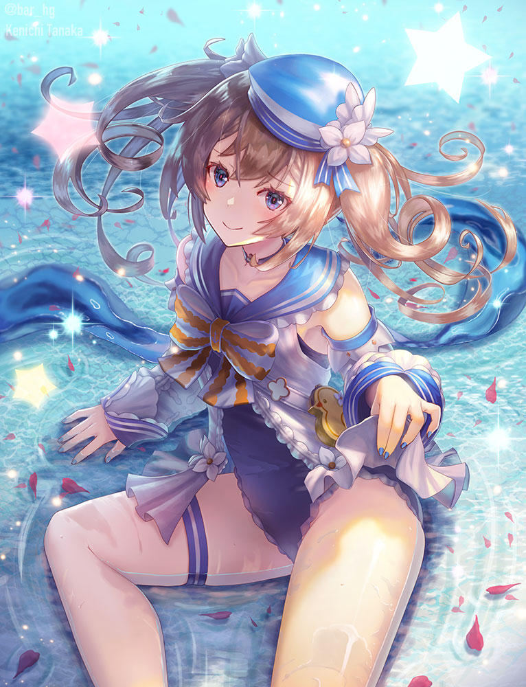 「今年はここら辺かな〜。
特に1枚目のアズレンの島風はよく描けたかな。
#2021」|イラストレーター 田中 健一@絵仕事募集中のイラスト