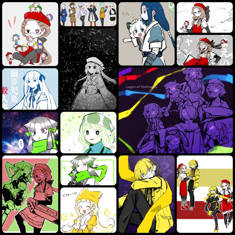 12月☃ #今月描いた絵を晒そう 