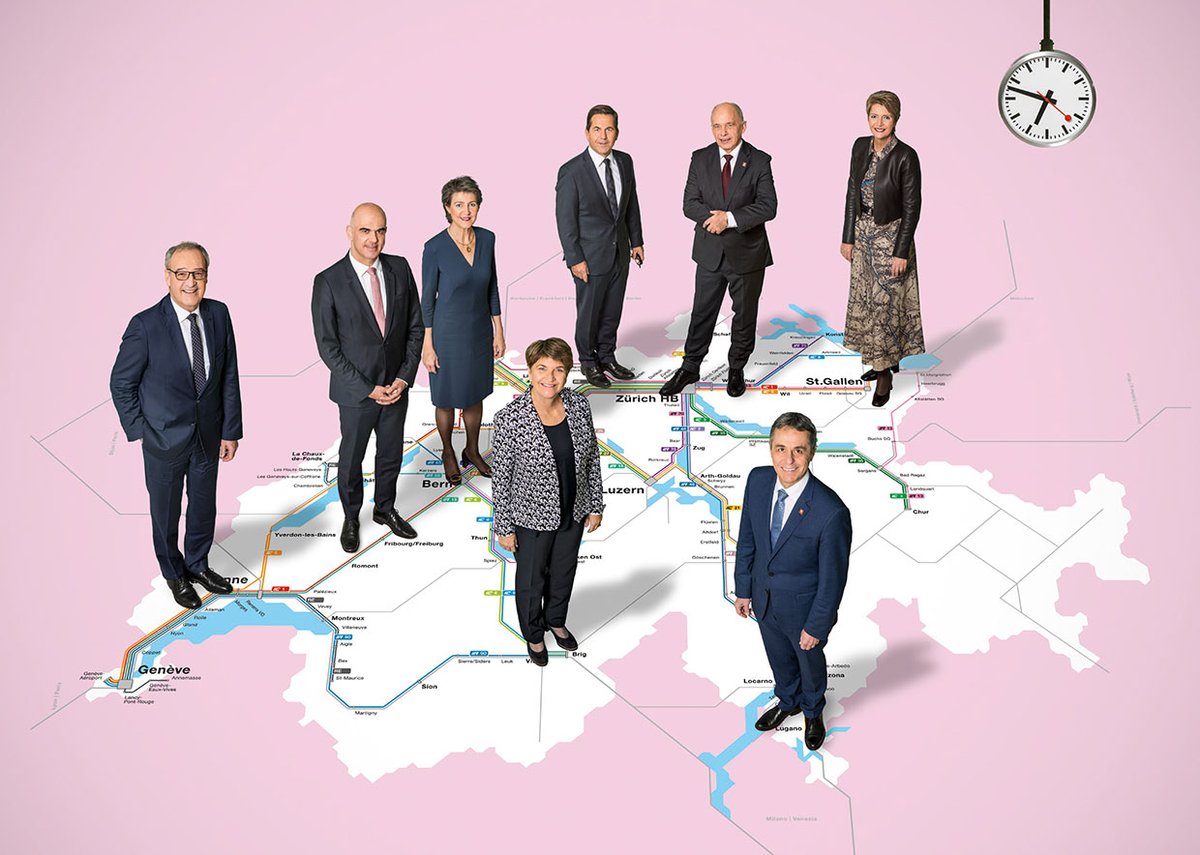 BR_Sprecher's tweet photo. 📸Photo du Conseil fédéral 2022.  
Il est plus que jamais nécessaire de montrer ce qui nous lie, plutôt que ce qui nous sépare. Avec la nouvelle photo le #PrésidentCH @ignaziocassis souligne les liens étroits qui unissent la Suisse. 
📃Communiqué : https://t.co/DwA16aWwaG (BK) https://t.co/eIZggbBZYf