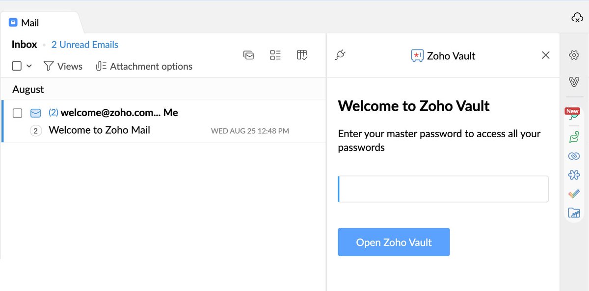 Zoho mail sign in