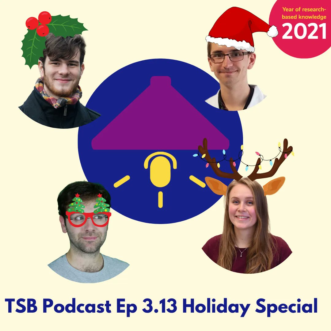 Holiday special of the <a href="/ScienceBasement/">The Science Basement</a> Podcast!
<a href="/tomasgarniera/">Tomás Garnier Artiñano</a> @DidioGiuliano <a href="/katjaviivi/">Katja K</a> &amp; @Biology_Steve chat about sciency fun facts!
Spotify 👉buff.ly/32P2onb
iTunes 👉buff.ly/3eD7d5U
SoundCloud 👉buff.ly/32QTpSN
#SciComm #funfacts #Science 
<a href="/tttv2021/">Tutkitun tiedon teemavuosi 2021</a>