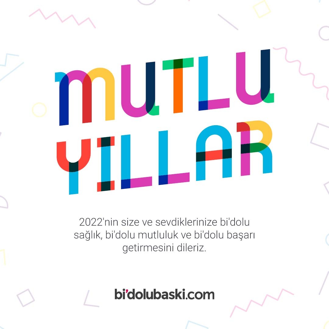 🎉Yeni yılın herkese sağlık, mutluluk ve huzur getirmesi dileğiyle...#MutluYıllar