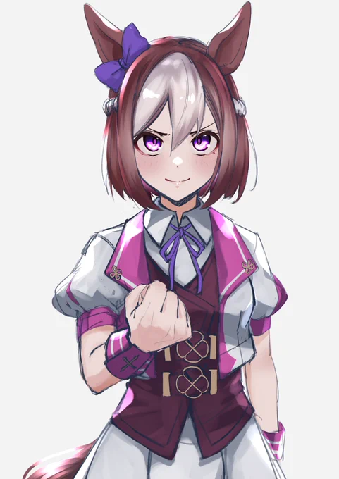 今年の描き納めはスぺちゃん!ほぼラフで申し訳ない!
#ウマ娘プリティーダービー 
#スペシャルウィーク 