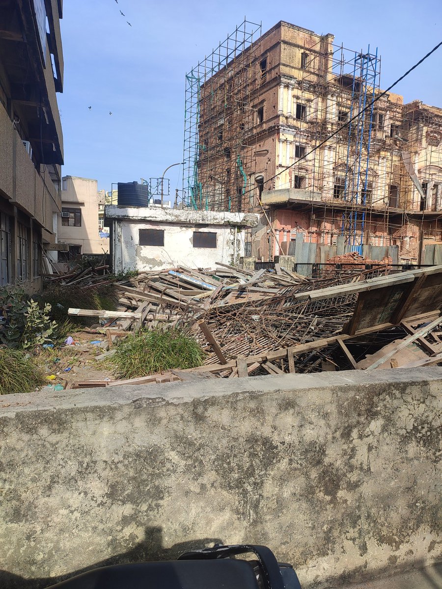 RAJANGANDHI's tweet photo. Project fnsh #DograHeritage 
Tons of wood along with #Archives 
Is this Govt office or scrap yard
@diprjk  Pandey ji Archives bachana chahate haen or agenda destroy in fire 
@manojsinha_ ji kuch nahin bachaega
@PMOIndia @HMOIndia is it official policy to destroy every Dogra docum https://t.co/zbejTw886E