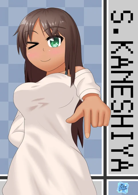年内最後のイラストはシタラです。

来年もバンバン狙い撃ってもらいますよ!

腕の大きさを仕上がったあとに大きくてるんだけどきっとわからない・・・はず。
#アリスギアお絵かき 
#アリスギアアイギス 