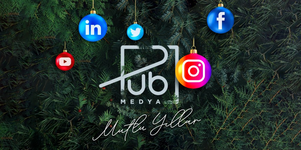 PubMedya's tweet photo. Sevdiklerinizle beraber geçireceğiniz sağlıklı, huzurlu ve mutlu yeni bir yıl dileriz! 🙂

#pubmedya #mutluyıllar https://t.co/hLrWs9ZJ1l