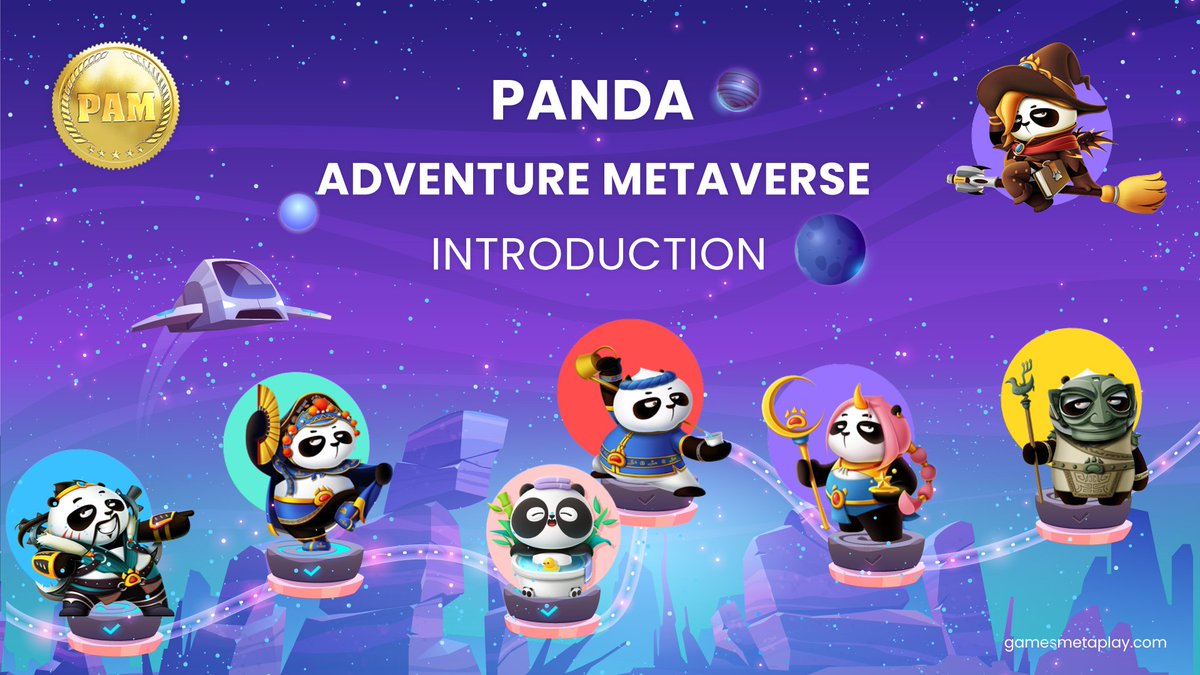 PAM_Token's tweet photo. Time to learn about Panda Adventure Metaverse

Website: https://t.co/SpX7CAaQ8W
ANN: https://t.co/MDVsdvVfy6

#PAM #PandaMeta #GameFi #Play2Earn #P2e #DeFi #Blockchain #BSC #NFT #BlockchainGame #PamToken #Metaverse https://t.co/7zsAwCzbxx