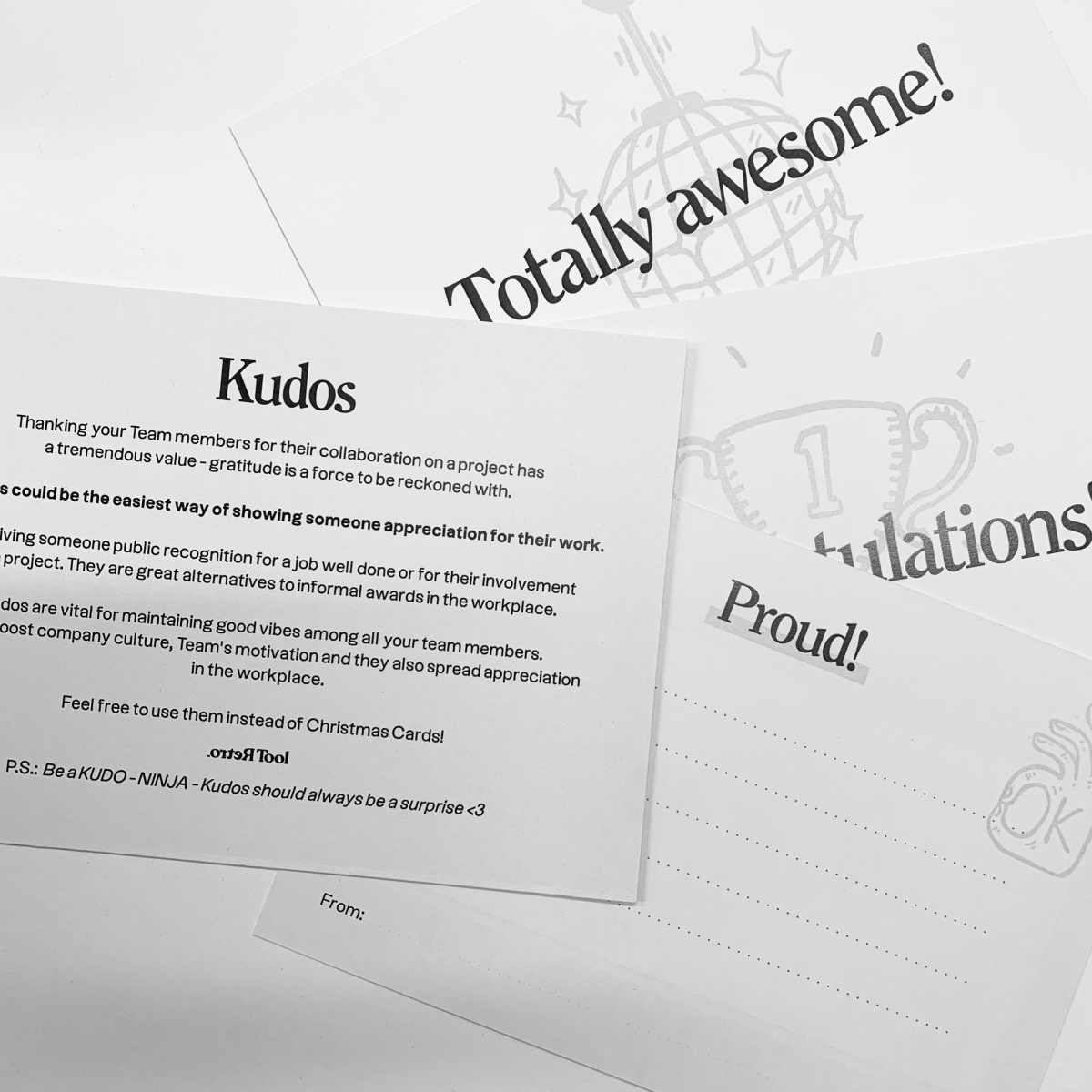 RetroTool_io's tweet photo. �� You can find out more about power of #Kudos and how easy it is to implement this #tool in your organization in the latest article on our blog written by Ola Lysy. You will find there some Kudos' templates ready to print and use during your meetings! ✨
https://t.co/PRp55k9M5J https://t.co/knONlEV4Fh