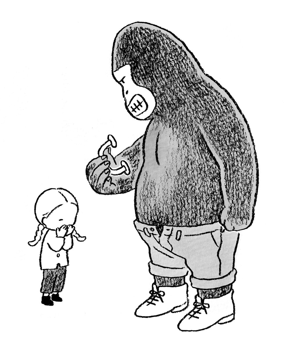 #2021年自分が選ぶ今年の4枚 
『ゴリランとわたし』のモノクロカットは新鮮ですごく楽しかった 