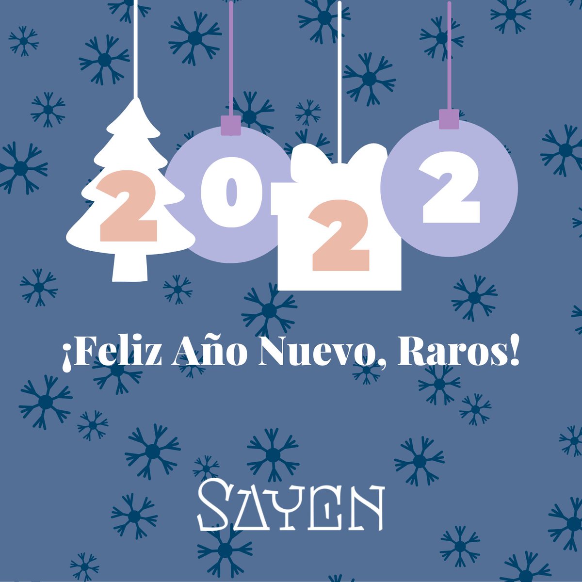 ProyectoSayen's tweet photo. 🎉 ¡FELIZ AÑO NUEVO, RAROS! 🎉

Porque para nosotros sois parte de nuestra familia por compartir nuestros valores, apoyar nuestro proyecto y ayudarnos a hacer del mundo un lugar un poquito más ético, humano y sostenible cada día.

Durante este 2021 juntos hemos logrado...👩‍👩‍👧 https://t.co/BVA821eqsH