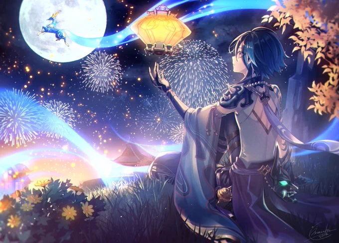 #2021年自分が選ぶ今年の4枚

久々に一枚絵をいっぱい描けた1年でした💮原神イラコンにも沢山参加できて楽しかったです🥳✨ 