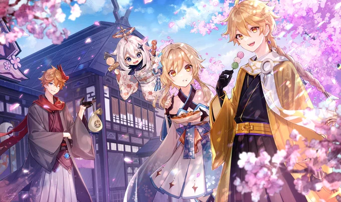 #2021年自分が選ぶ今年の4枚

久々に一枚絵をいっぱい描けた1年でした💮原神イラコンにも沢山参加できて楽しかったです🥳✨ 