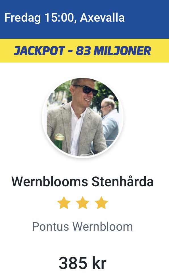 Pontus Wernbloom tweet media