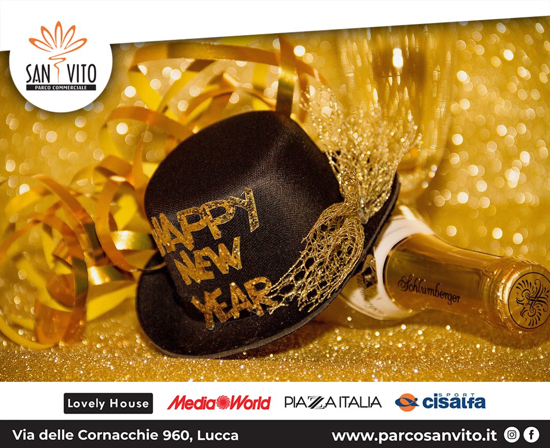 I nostri Store augurano a tutti voi #buonanno, con l'augurio che il #nuovoanno porti a tutti voi gioia e serenità! 🥰
.
#moda #modauomo #modadonna #shopping #centrocommerciale #parcosanvito #sanvito #igerslucca #lucca #uomo #donna #bambino #bambina #capodanno