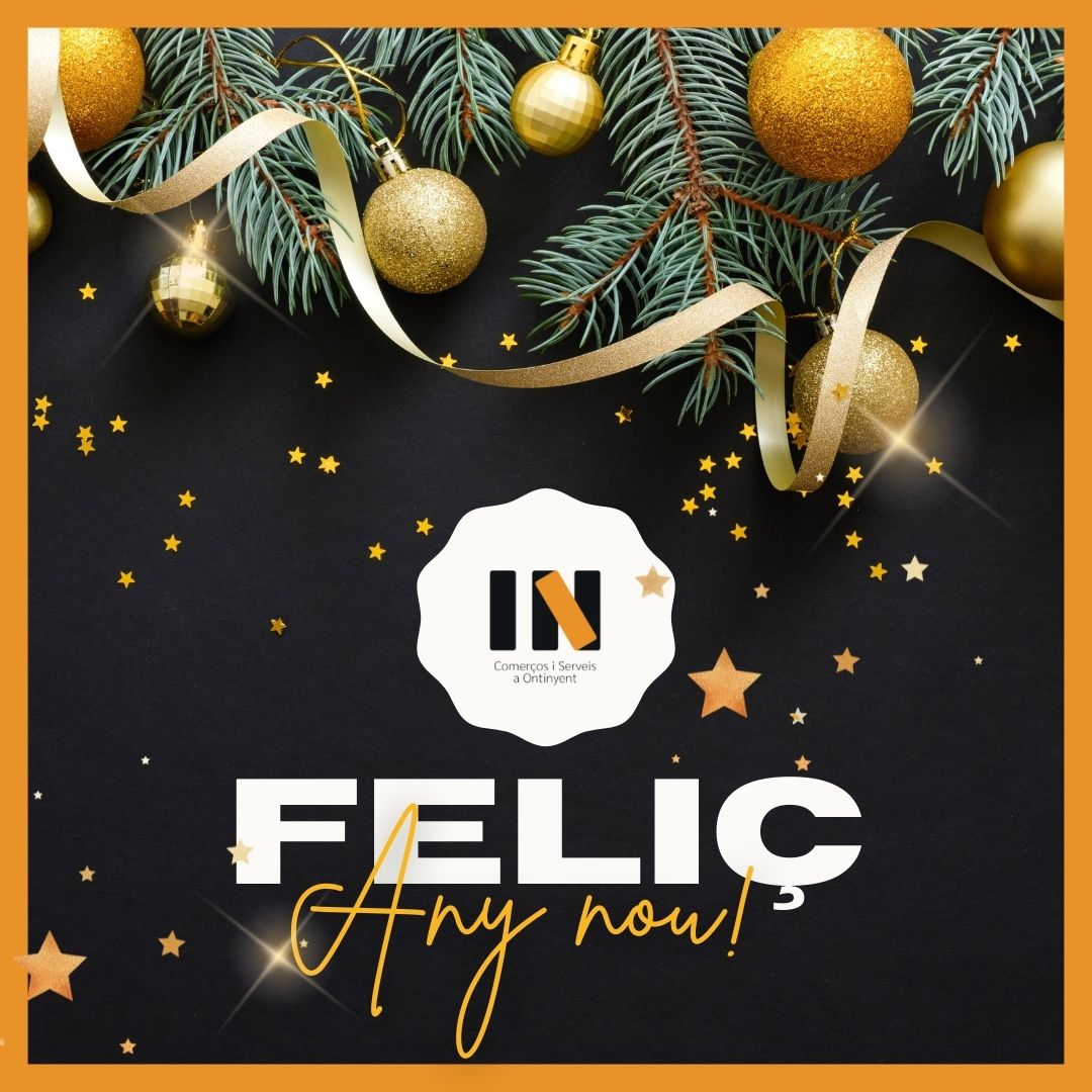 🤩 Per un 2️⃣0️⃣2️⃣2️⃣ envoltat dels teus, amb molta salut, projectes i il·lusió. 

Els Comerços i Serveis IN estarem SEMPRE AL TEU COSTAT! 🎉 Feliç Any Nou! 🎉
