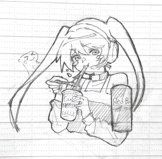 イラスト描き納め 