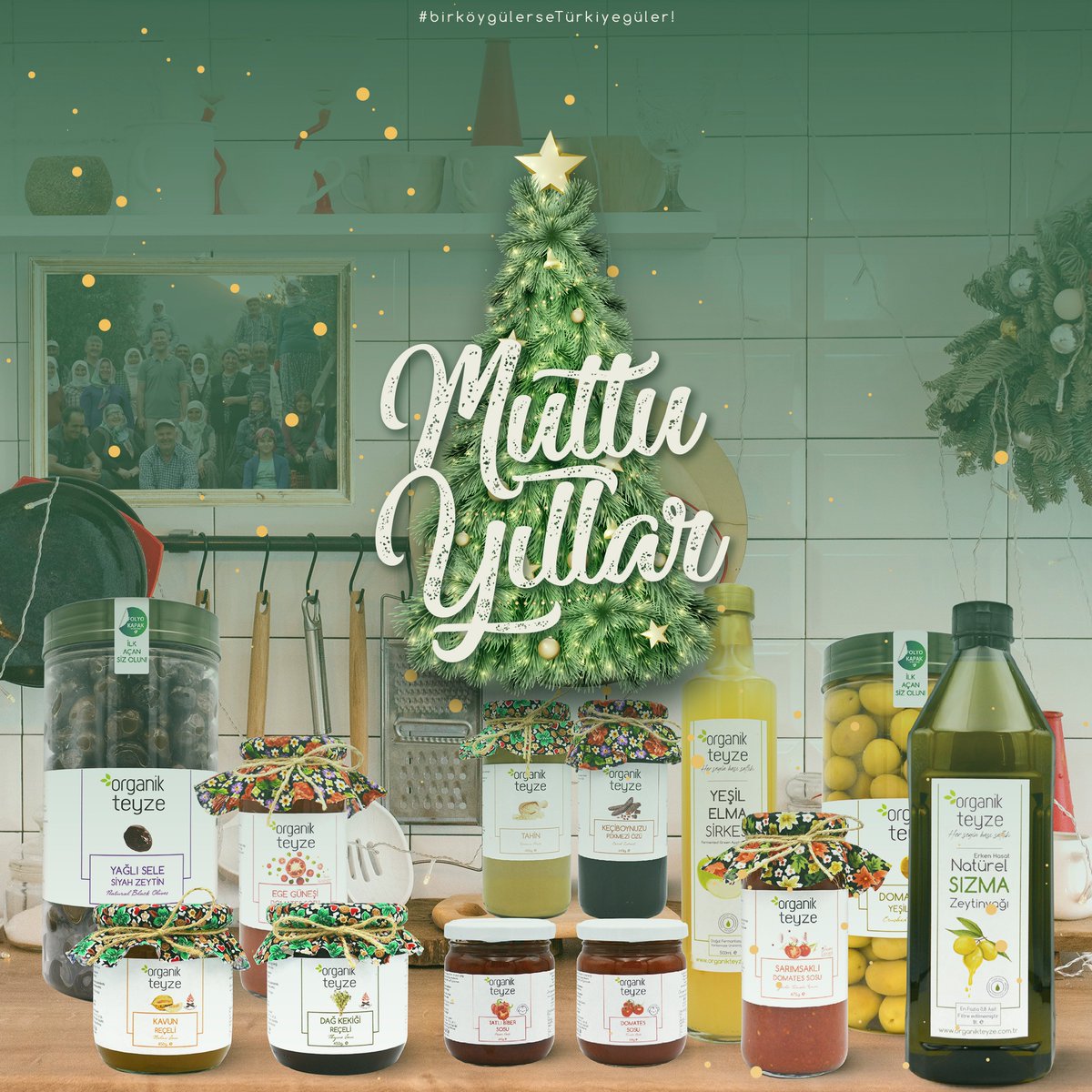 Çokça ürettiğimiz, çokça güldüğümüz, çokça şükrettiğimiz bir yıl olması dileklerimizle…

Sağlıkla ve mutlulukla gel 2022!

Mutlu yıllar 🎄♥️

#birköygülerseTürkiyegüler

#organikteyze #herşeyinbaşısaflık #yeniyıl #hosgeldin2022 #mutluyıllar #gülegüle2021