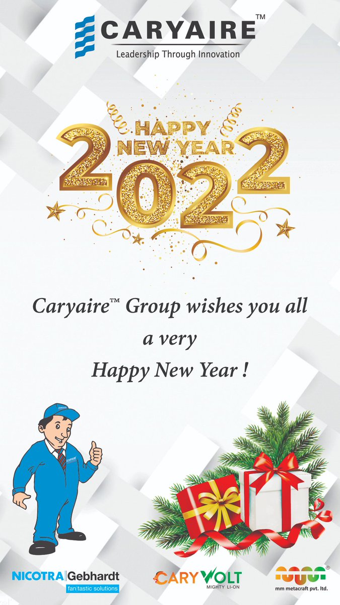 <a href="/CaryaireGroup/">Caryaire™ Group</a> wishes you a very #HappyNewYear2022