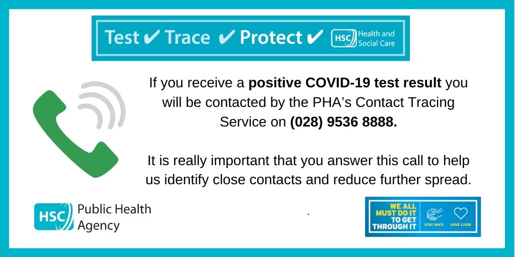 publichealthni's tweet photo. The number (028) 9536 8888 will show on your phone if the Contact Tracing Service tries to ring you. Save this number on your phone now. Hopefully you won’t ever be called, but taking this simple step now can help save you and your close contacts valuable time. https://t.co/D5ZPl8Q5jy