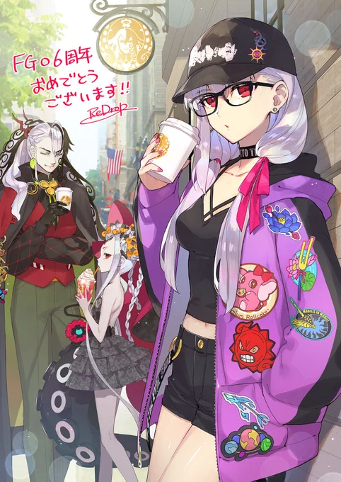 集合絵とチーム悪い子とネタ絵😌 #FGO 
#2021年自分が選ぶ今年の4枚 