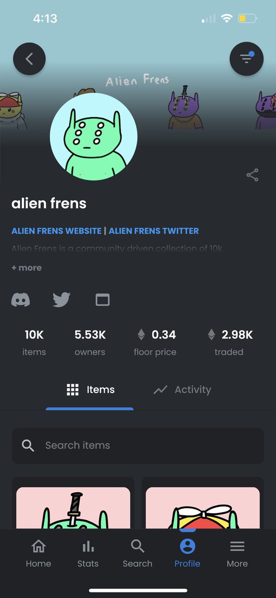 _tanjun_'s tweet photo. been thinking about buying an alien fren thoughts??? #NFTCommunity https://t.co/UpyBYIjLAg