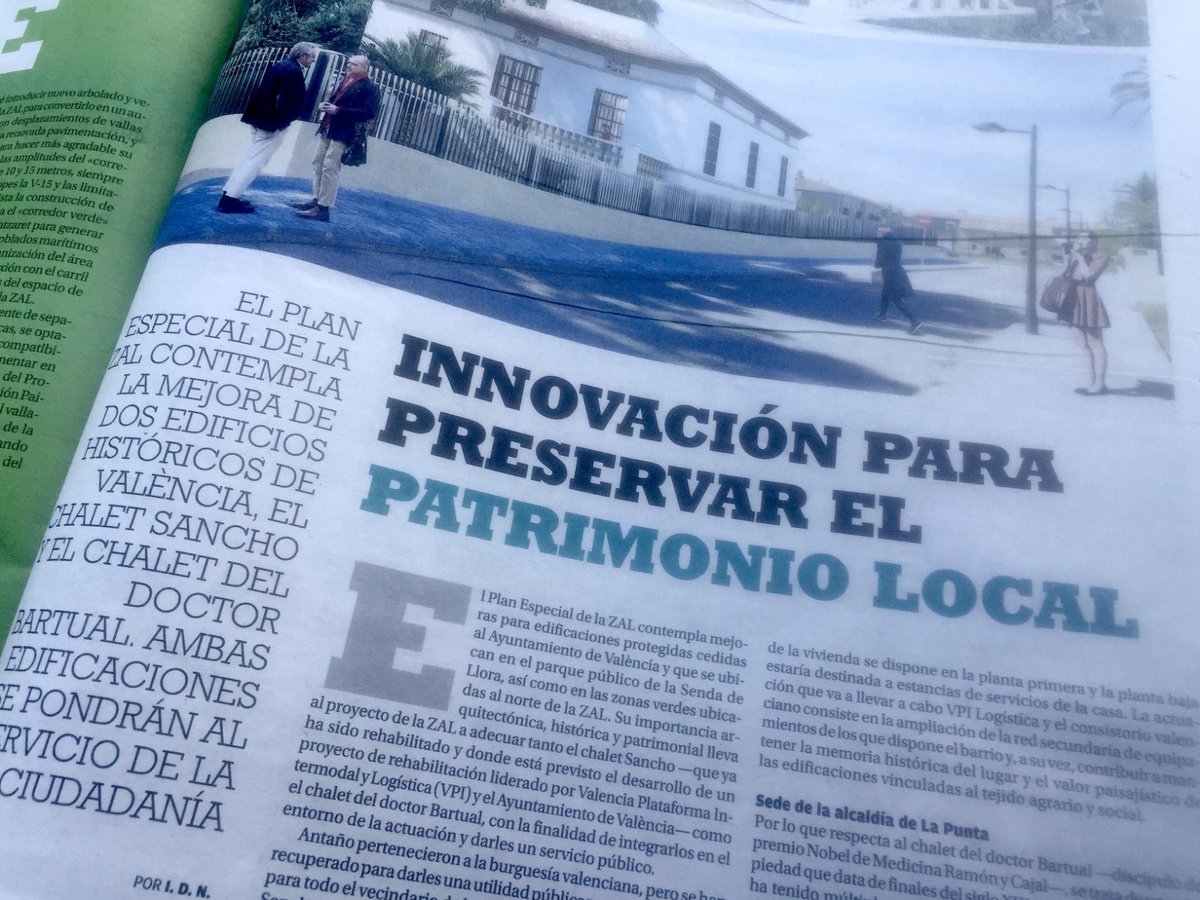 BarracaForn's tweet photo. Publicitat pagada disfressada de notícia. Així funciona la relació entre la premsa del règim i la política institucional. 
La ZAL destrueix vides i territori.
#NoALaZAL https://t.co/5TpSSXHzS3