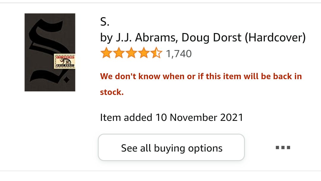 yup78's tweet photo. @AmazonHelp 

Amazon Please Make This Book available in India, its out of stock for a year now.. please look into this matter https://t.co/FjpI0wlPcI