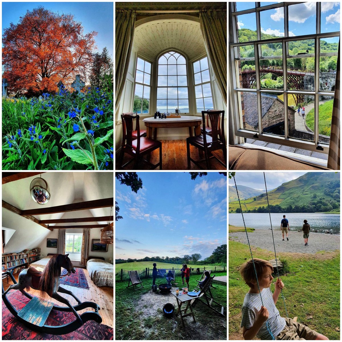 Emma_Shepley's tweet photo. My 6 favourite places of 2021:
📍Local churchyard (for sanity-saving walks & reading dead people's excellent names)
📍@LandmarkTrust #LuttrellsTower
📍@LandmarkTrust
#IronbridgeHouse
📍@GreenKnoweManor ❤
📍@Swallowtailhill
📍Brotherswater, Cumbria https://t.co/p0Y55OUY5r
