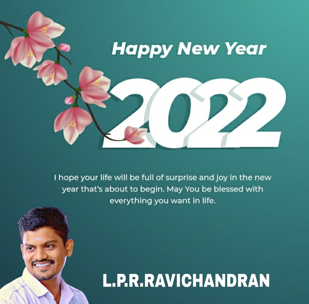 LPR_Ravi's tweet photo. #HappyNewYear2022 https://t.co/ak8IP1Klz1