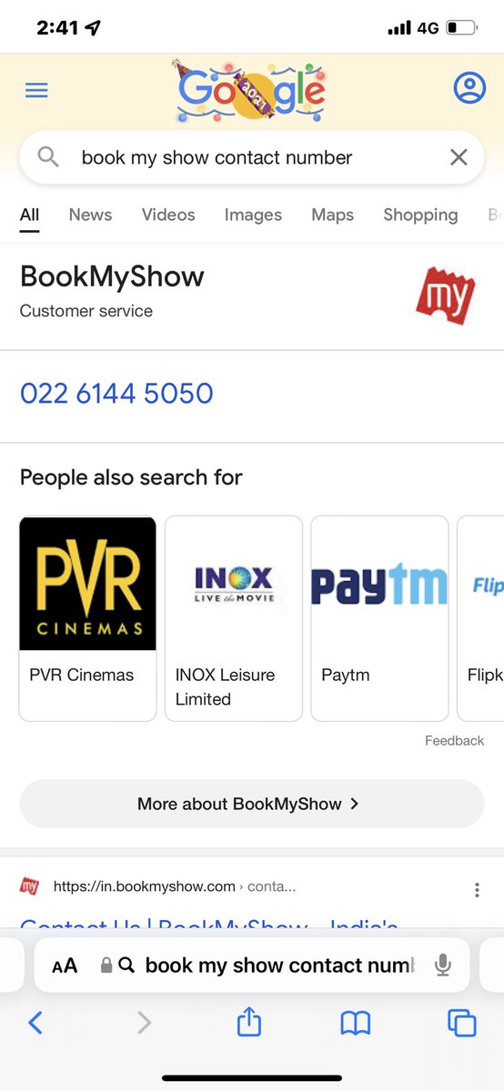takia4ever's tweet photo. This is your Service Standards #bookmyshow

If you cannot hire employees and provide Service, you better Shutdown your Operations

2 hours to reach your Customer Care Executive

Worst Experience 

I got irritated and cut the call after 2 hours of wait

@bookmyshow  @_PVRCinemas https://t.co/UB2XSkzA2A