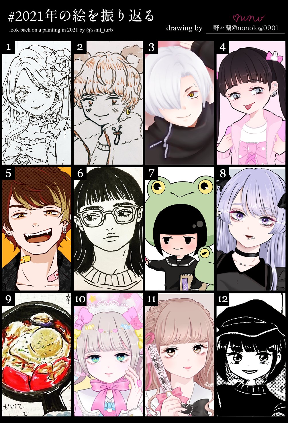 絵師一年進化録 テンプレ Twitter Search Twitter