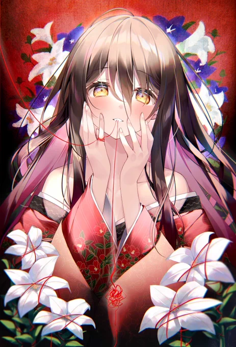 「悲恋」

オリジナルグッズ販売最終日!
2021年12月31日25:59分まで!
https://t.co/9ZzGKkh95f
#光る美少女展京都
#すいみゃ 