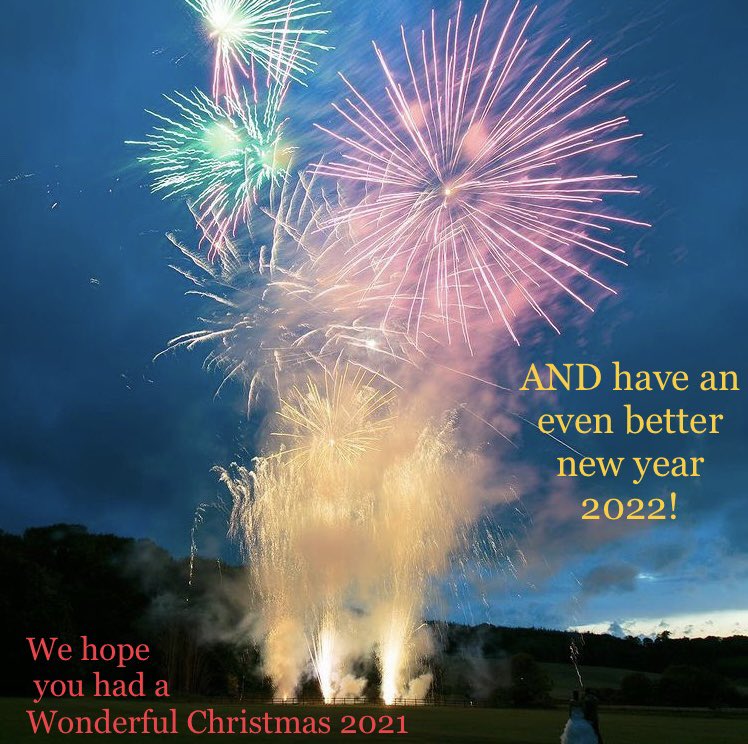 WestFireworks's tweet photo. We hope that you had a fabulous Christmas 2021 🎅🏻and have an even better 2022 🎆 HAPPY NEW YEAR!

#phoenixfireworkswest #phoenixfireworks #fireworks #professionalfireworks #fireworkdisplay #devon #cornwall #somerset #happynewyear #happynew2022 https://t.co/NEg5kBwrEO