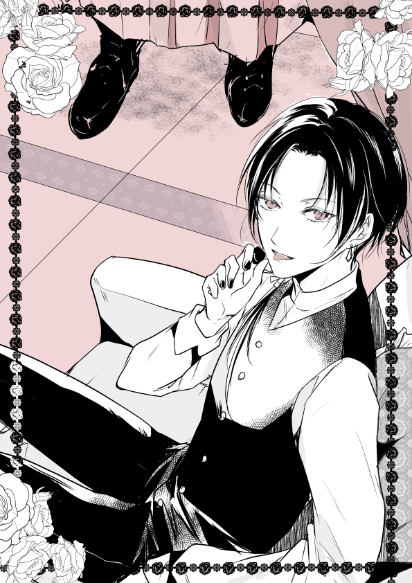 鶴丸国永(刀剣乱舞) 「#2021年自分が選ぶ今年の4枚あまりまともに描けてなかった。来年は頑張ります…」|木成あけびのイラスト