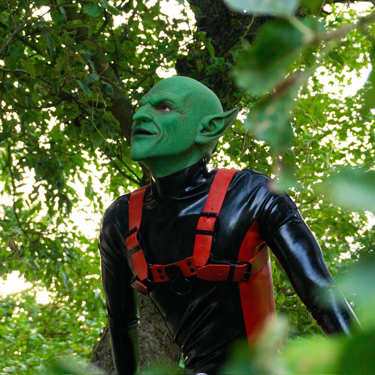 Maskerism's tweet photo. Ah yes, the nature. No better way to experience it than being in rubber. πΏππ
Wishing you all kinksters a Happy New Year 2022! Stay yourselves. π
/ #green #cfximp #goblin #goblinmask #catsuit #latexsuit #rubbermonster #transformation #secondskin #maskfetish #rubberfetish / https://t.co/HMNxNC1wyy