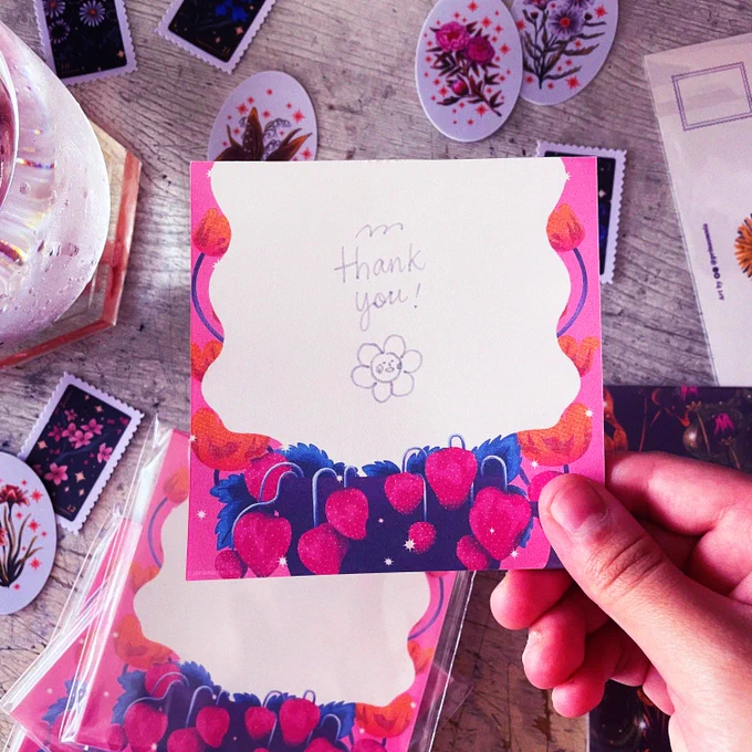 if you bought from my shop, or even just shared my work with others this year, once again – thank you! 💖🌞✨ every purchase and amount of support gives me hope that i can keep living as an artist. peep these new notepads that i'm dropping next year! 👁👁

https://t.co/wmGkYsJES2 