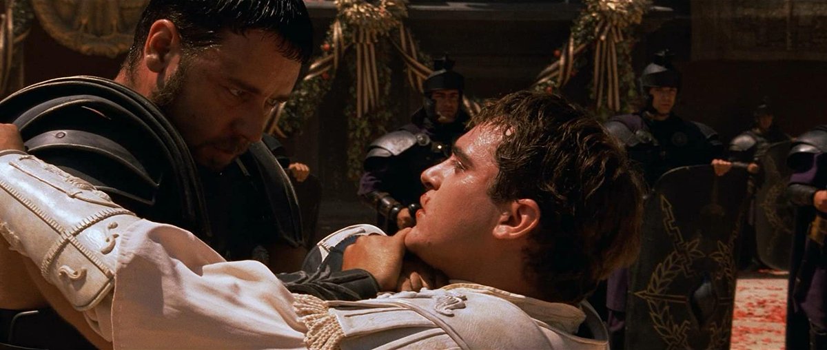 OptimoPrincipi's tweet photo. Today we say goodbye (and good riddance) to Commodus, who was killed on New Year's Eve, 192 AD. He met a suitably risible end - sadly not defeated in the arena by @russellcrowe's Maximus, but strangled in the bath by his personal trainer Narcissus. https://t.co/bJKUe9bNAI
