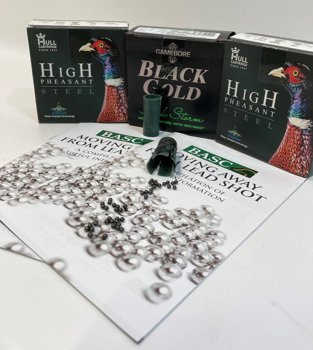 We have the Bio Wad steel cartridges in stock from <a href="/GameboreUK/">Gamebore Cartridges</a> &amp; <a href="/HullCartridge/">Hull Cartridge</a>, over the next few weeks we will be showing how they break down in real life conditions (testing an unfired and fired wad) Keep an eye on our social media. <a href="/BASCnews/">BASC</a> steel shot leaflets in store