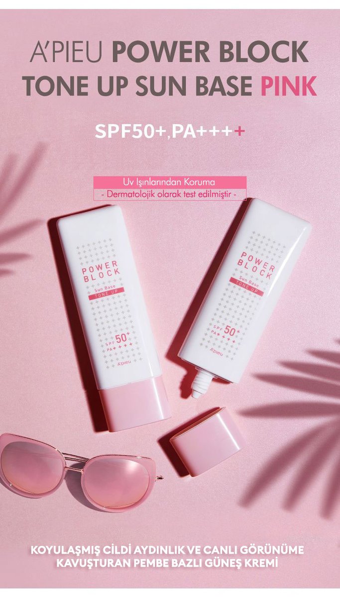 2022'de Burcuna ÖZEL MAKYAJ ÜRÜNÜN!
Yok Gibi Makyajın Starı #kovaburcu kadını işte bu senin için💓😊 Sür, Çık!
🎁MISSHA A'PIEU Power Block Tone Up Sun Base Pink
missha.com.tr/urunDetay/Miss…
#Yilbasi #yeniyıl #YeniYıldaİlkİsim
