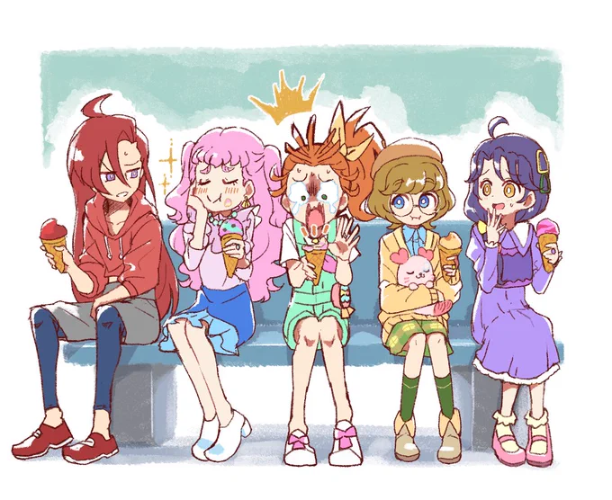 トロプリ描き納め🌴☀ 