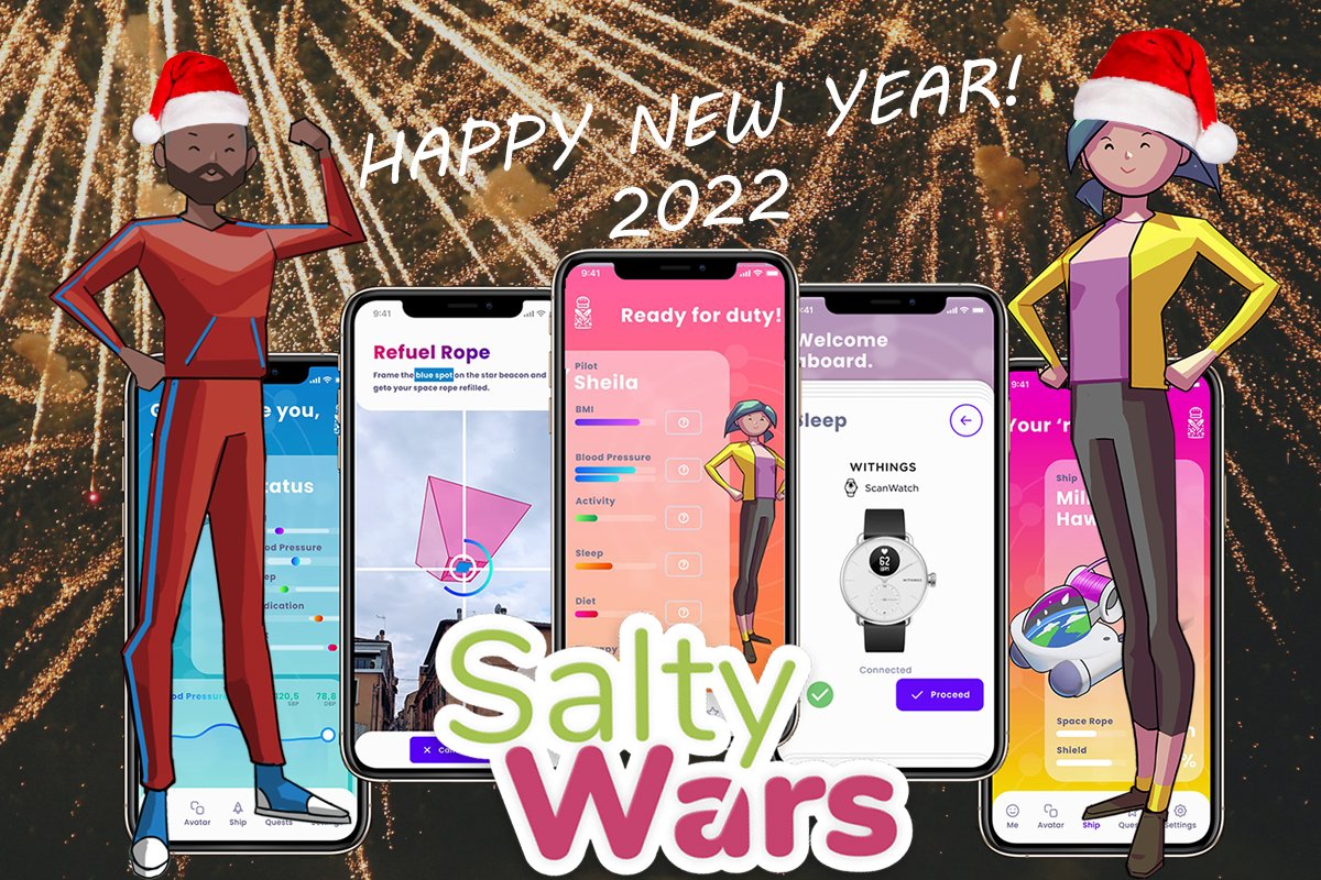 hyperhealthapp's tweet image. We wish you all a #HappyNewYear2022 with your beloved ones🥰

2021 has been a significant year for us as we kicked off our fight against hypertension⚔️We are looking forward to continuing our efforts in 2022🤩🎁

All the best for 2022, stay safe and healthy😇

#HSMonitorPCP