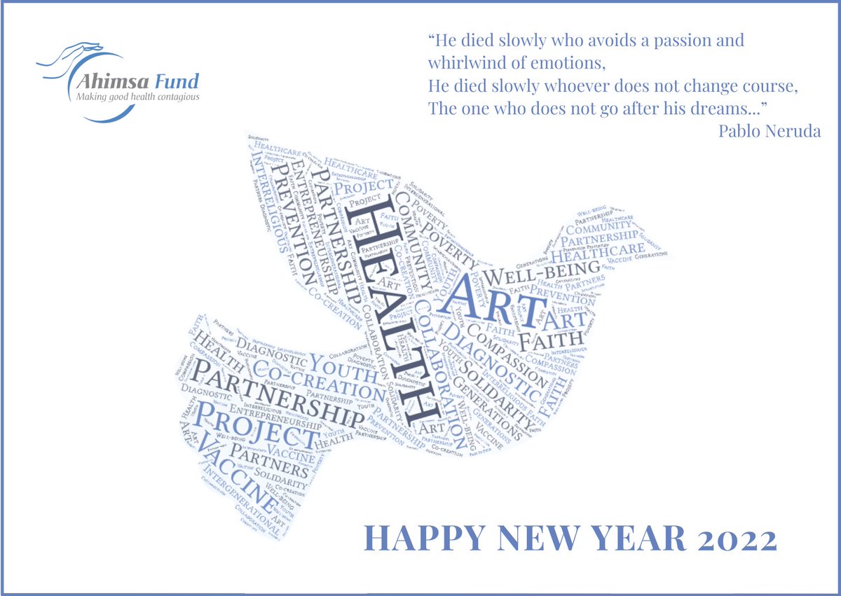 May the NEW YEAR bring you peace, joy, and good health!