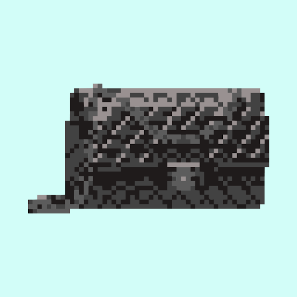 nftclassicbag's tweet photo. The very rare Classic Bag #00122 has sold for 0.05ETH!!! 🖤🖤🖤 Black hardware on black leather!!! #NFT #NFTs https://t.co/0b96I3Q0CZ
