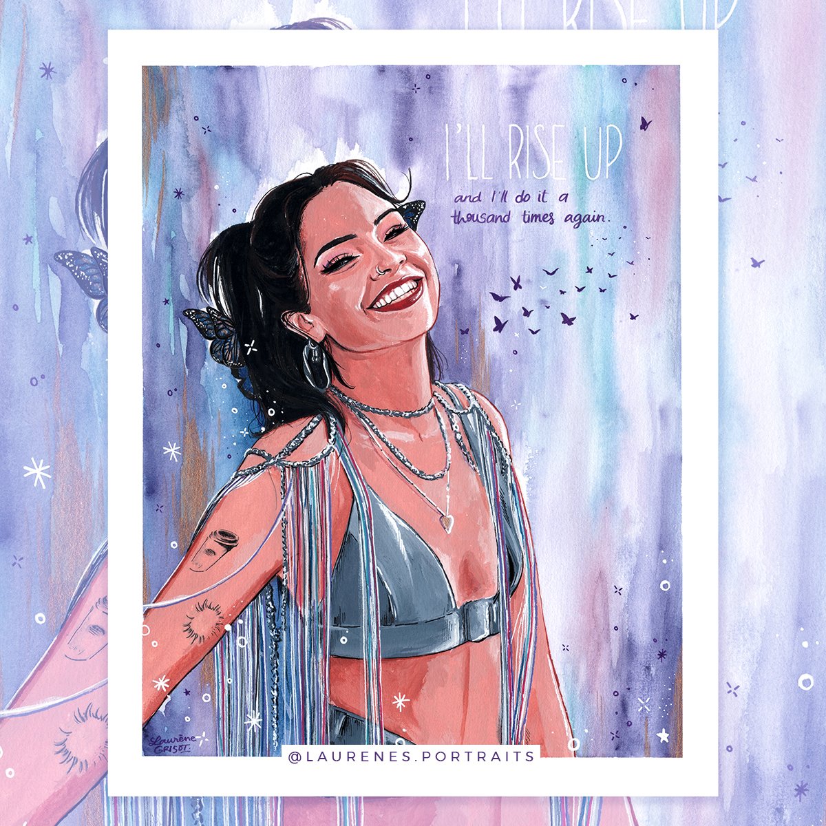 Laureneg_25's tweet photo. Artiste spécialisée dans le portrait, voici mes 4 portraits préférés de l'année ! De la gouache, des pastels et de l'aquarelle✨✍🏻

N'hésitez pas à RT pour partager mon travail 🤍

Instagram: laurenes.portraits
https://t.co/Ga80cYTYDj
#BestOf2021 #top4of2021 https://t.co/rreWZ3NRxz