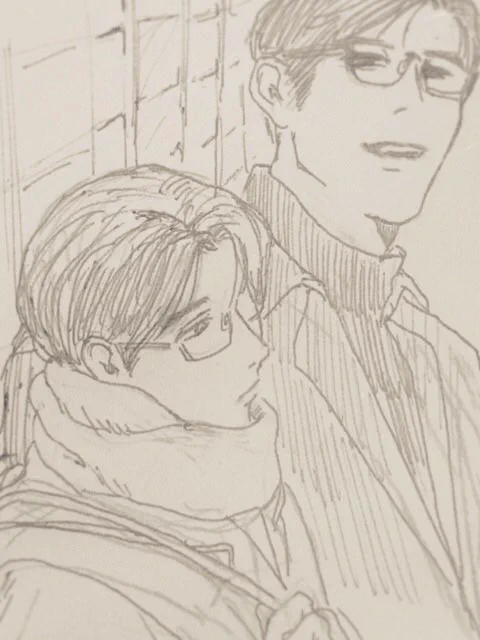 仕事暇すぎて落書きしてしまった 