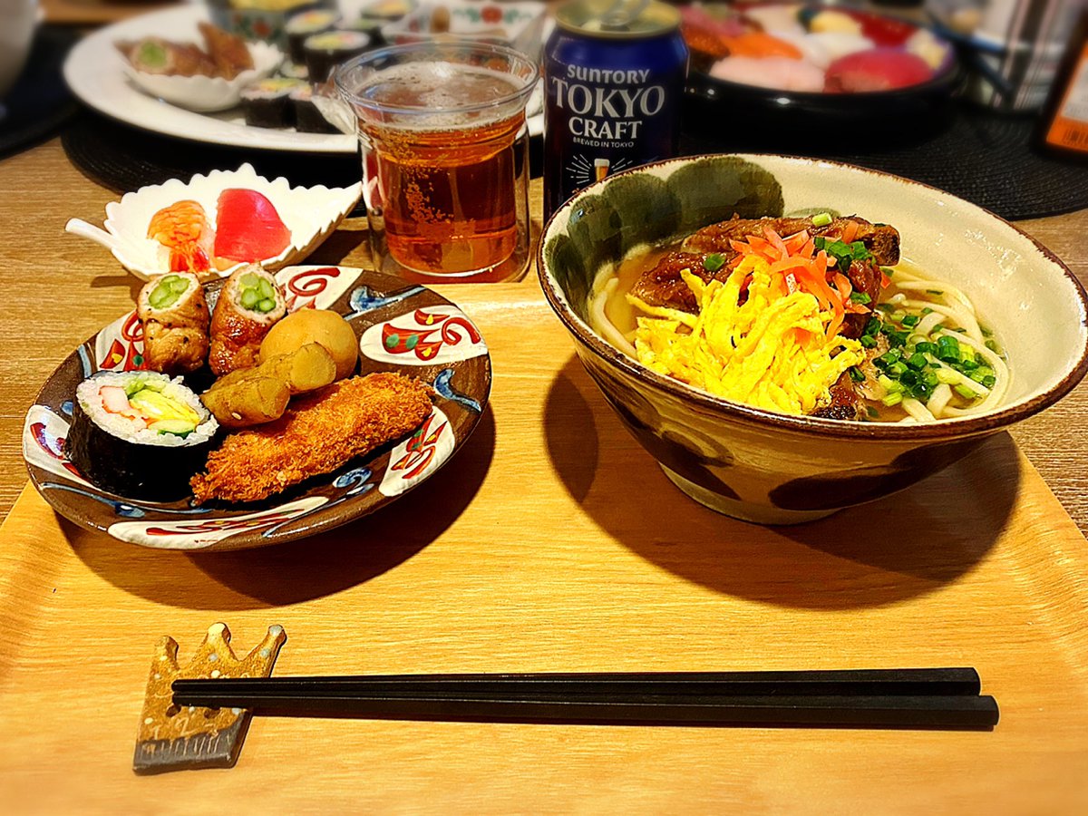 BrianHyden's tweet photo. New Year’s Eve Dinner 🍜 Okinawa Soba 🤤 https://t.co/FIlMTw9X2h