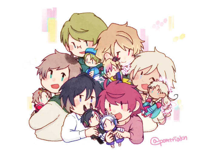 描き納めは春組で。
今年もたくさんの方にイラストを見ていただけてとても嬉しかったです。来年は今年より頻度が落ちると思いますが、それでも時間のある時は描きたいと思うので、その時は見ていただけると嬉しいです😊🌸 